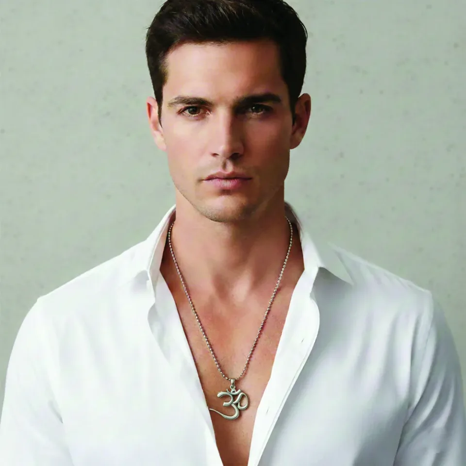 Om Pendant Chain For Men – Spiritual Harmony & Style