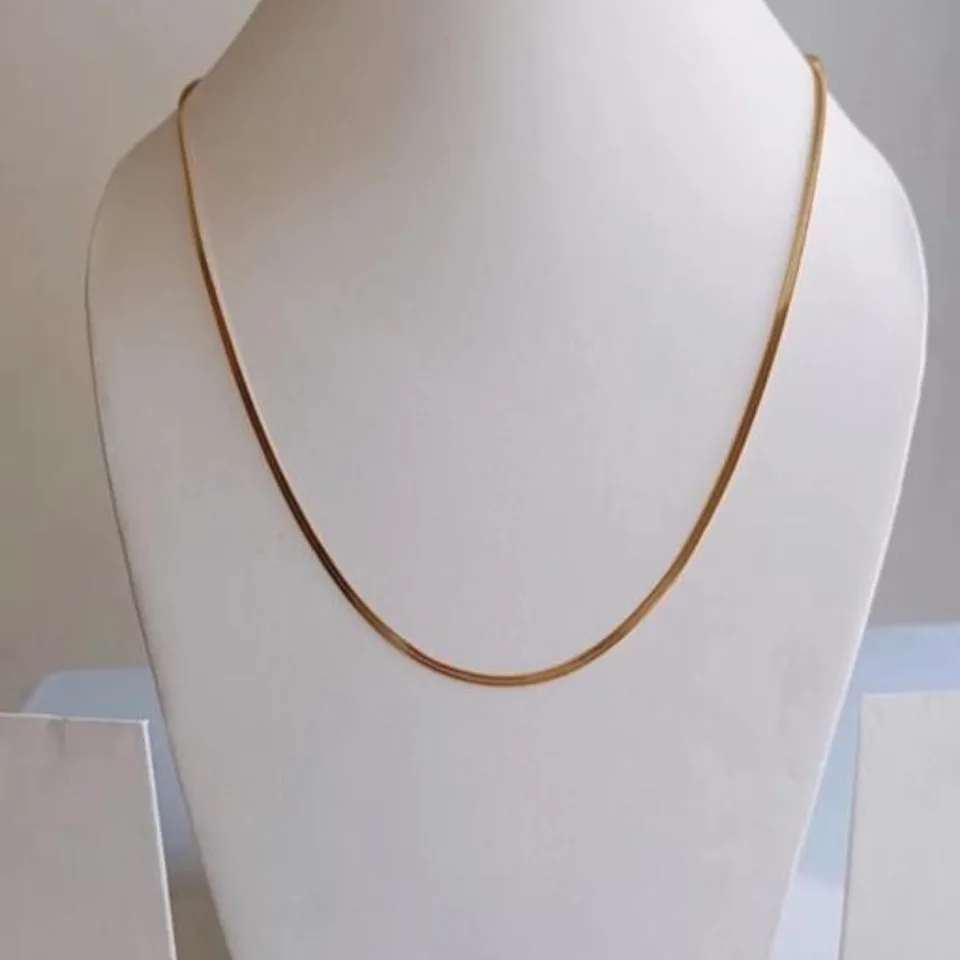 Anti Tarnish - Gold Plated Snake Chain